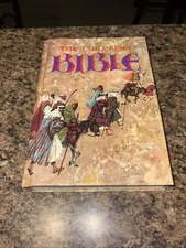 The Children's Bible Hardcover 1965 Illustrated Golden Press Western Publishing 