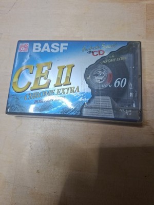 BASF CE II Chrome Extra 60 MC Kassette Tape NEU und OVP