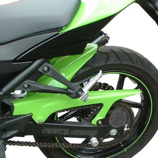 Pyramid Motorcycle Motorbike Hugger Gloss Green - Kawasaki Ninja 250R
