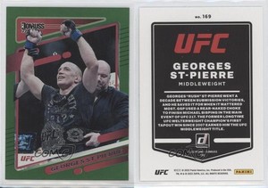2022 Donruss UFC Green Flood Georges St-Pierre #169
