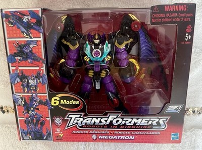 Transformers Robots In Disguise Megatron Evil Leader 6 Modes 2001 Hasbro New 
