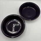 Lot of 2 Fiesta Fiestaware 7 1/4” Soup Cereal Ice Cream Bowl Plum Purple