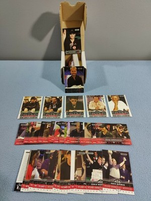 2006 RAZOR POKER INAUGURAL EDITION COMPLETE BASE SET OF 76 CARDS WSOP