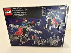 Lego Technic 8825 Night Chopper, Airport 1990, Complete With Box & Instructions