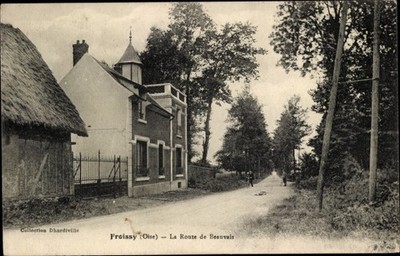 Ak Froissy-Oise, Route de Beauvais - 3960762