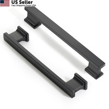 FABERHOM Matte Black Kitchen Square Cabinet 5"/128MM Hole Center,