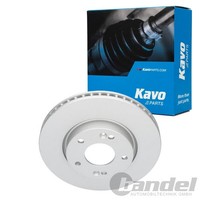 2X Kavo Parts Bremsscheiben 280Mm BelÜFtet Vorne Passend FüR Hyundai Coupe I30 I