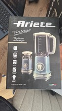 Glass Jug Blender, Blue, Ariete Vintage 568/05 1.5L 500w - eu plug