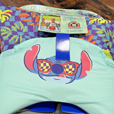 SWIMWAYS DISNEY STITCH PFD SWIM TRAINER: KIDS LIFE JACKET VEST 33-55 LBS - BLUE