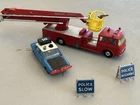 Vintage Corgi Major Simon Snorkel Fire Engine & Corgi Hillman Hunter Police Car