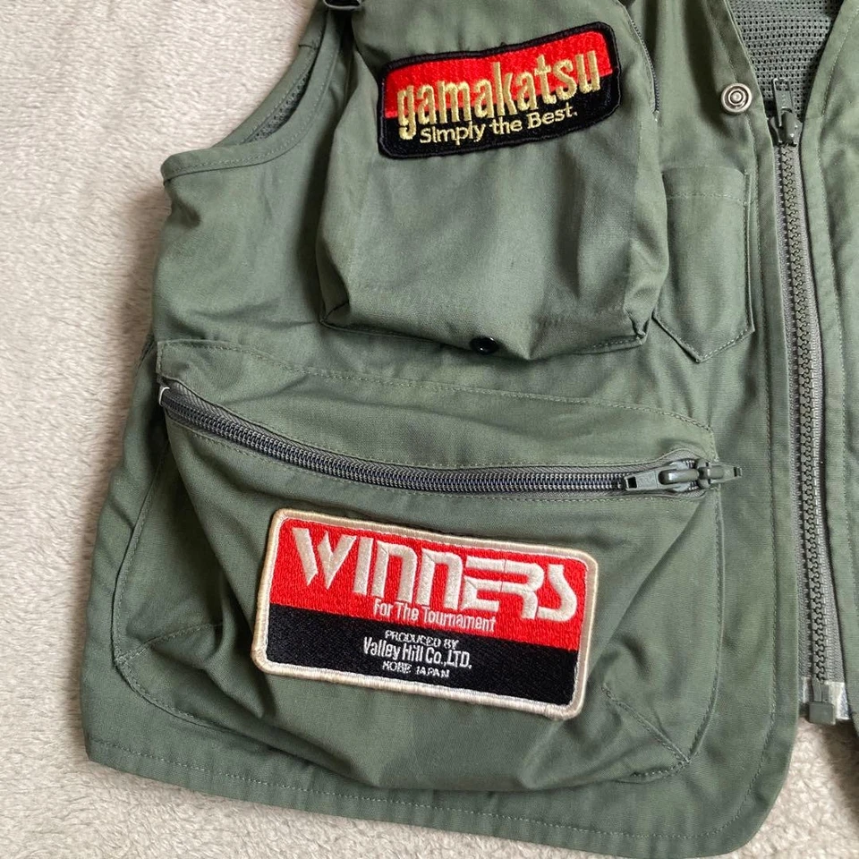 Рыболовный жилет Daiwa Great Banff с нашивками и аксессуарами, б/у - Изображение 3 из 4