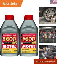 RBF 600 Synthetic Racing Brake Fluid-600, 500ml x2 5.38 per gallon