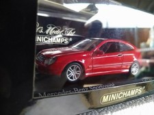 PMA 1 43 Mercedes Benz C Class Sports Coupe 2001 (Red)