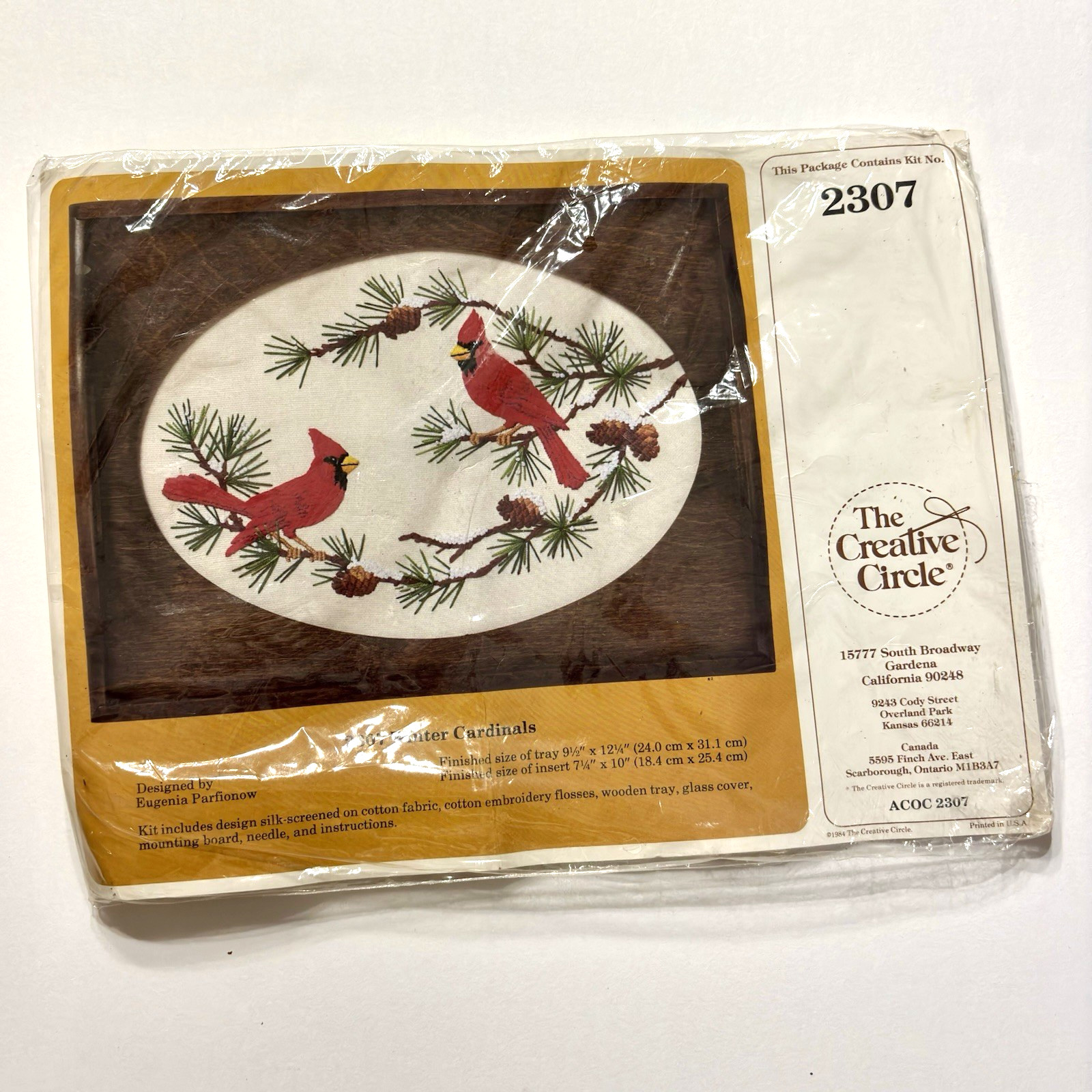 Kit New The Creative Circle #2307 Birds Country