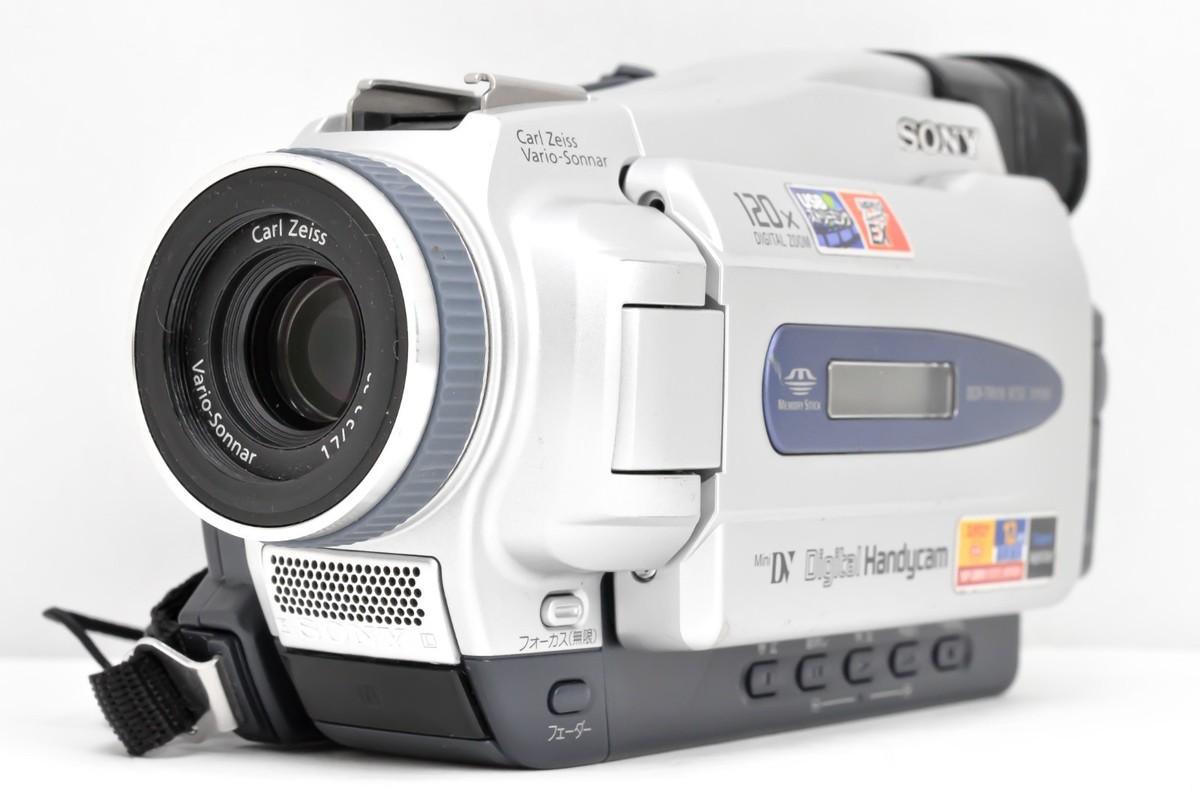 SONY Handycam 120倍ズーム DCR-TRV18 ジャンク 値下げ Sony Handycam DCR-TRV18 120x Zoom Mini DV Camcorder Nightshot Carl