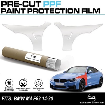Full Wings Steinschlagschutz TPU PPF Lackschutzfolie für BMW M4 F82
