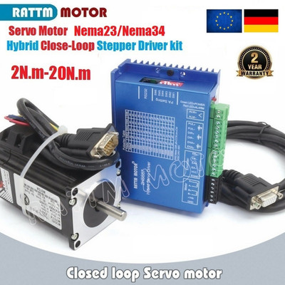 Nema23 Nema34 Nema42 Closed-Loop Schrittmotor 2Nm-20Nm Stepper Motor Driver Kit