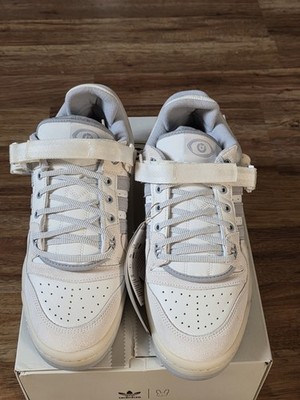 New Adidas Forum Buckle Low Bad Bunny Size 12  Last Forum White HQ2153