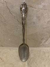 Silver Plated Antique Decorative Handle Coffee Spoon Teaspoon 14cm