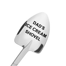 Birthday Gifts For Dad Ice Cream Shovel Engraved Spoon Father Presents