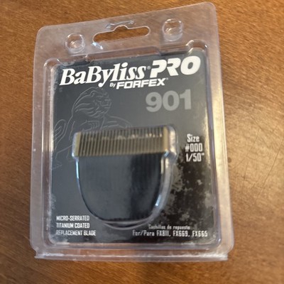 BaByliss PRO Forfex Micro Serrated Titanium Blade Size #000, 1/50'' New NIP FX901