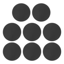 12Pcs Door Stopper Wall Protector 30mm/1" Self Adhesive Bumper Black