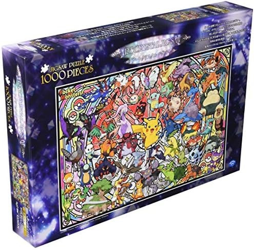 Ensky Пазл-головоломка из 1000 деталей Pokemon Best Partner 50x75 см 1000-AC010 Япония 9390₽