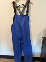 Grundens Men's Shoreman Fishing Bib Pants Size L, With Adjustable Suspenders