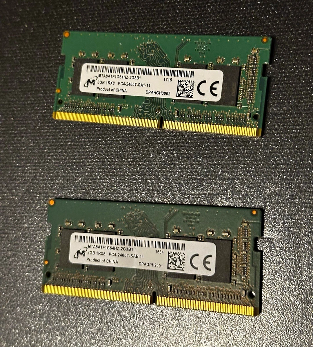 Micron DDR4 SDRAM Memory (RAM) 2 Modules for sale | eBay