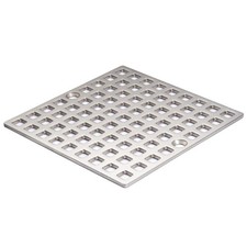 4" Shower Drain Cover Replacement Nickel Brushed, Shower Drain Grate Square