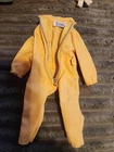 Hasbro G.I. Joe Adventures 1964 Yellow Uniform Zipper Jumpsuit Sides Rare