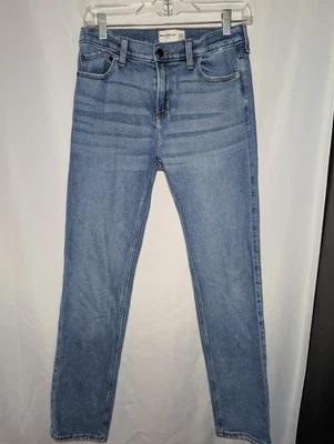 Abercrombie Kids Slim Jeans Size 15/16 Regular Adjustable Waist Medium Wash Deni - Image 1 of 4