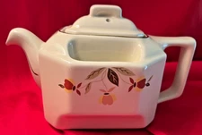 HALL'S by Mary Dunbar AUTUMN LEAF  Teapot  NIB 2000