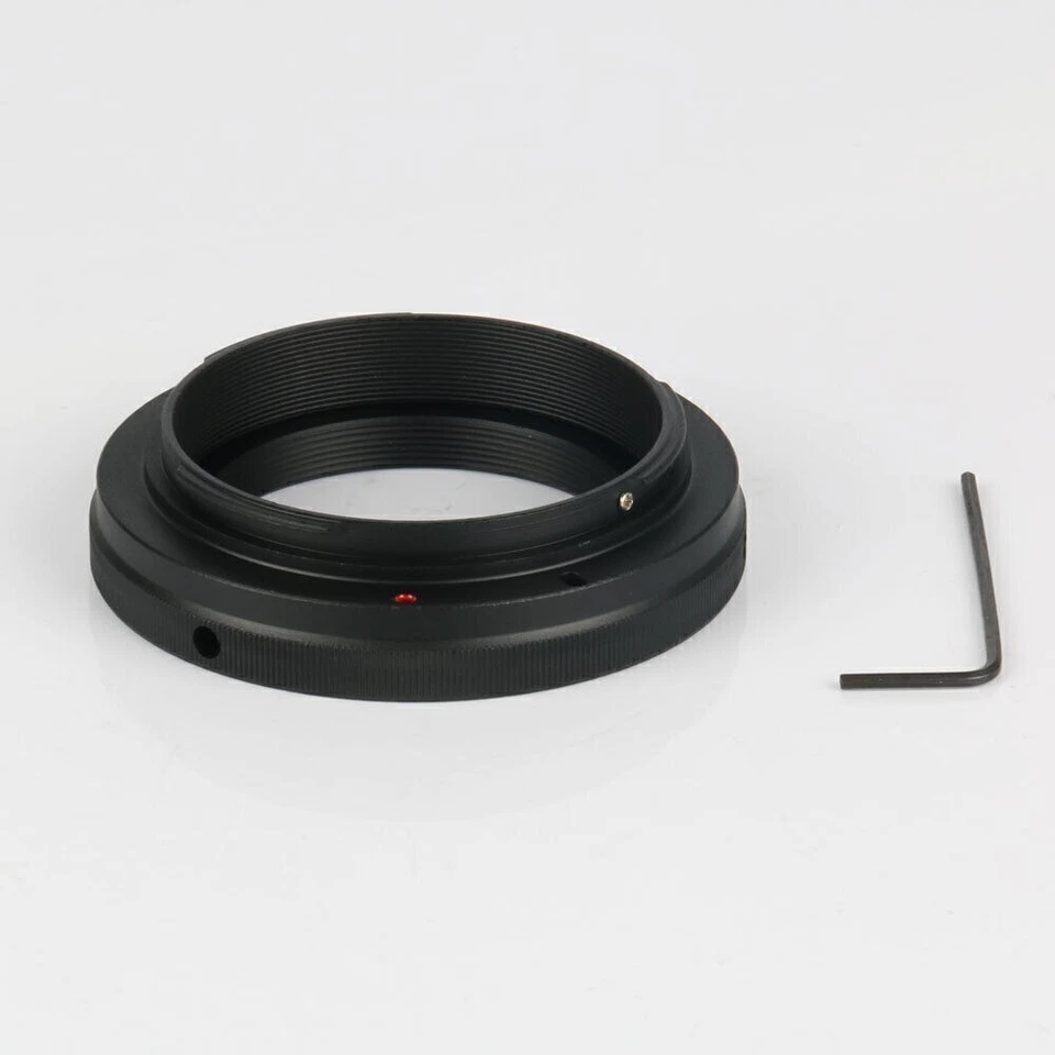 Telescope T2 Lens Mount Adapter Connector Ring for Canon EOS 550D 7D 5D Mark II - Image 2 of 4