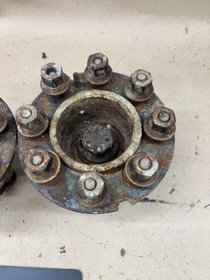 Ford F250 F350 1978 1997 2x2 eje delantero buje de rueda adaptadores dobles espaciadores 8x6,5 Foto 3 de 4