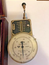 Speed test Tachometer.  Very old German made unit.              See notes below.