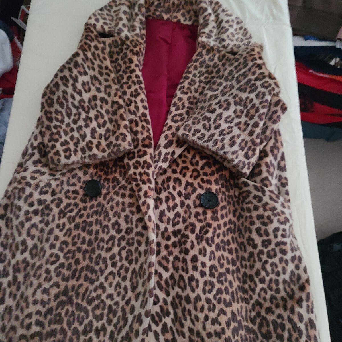 Vintage 1960s Somali by Fairmoor Women's Faux Leopard Fur Vintage 1960s Somali by Fairmoor Women's Faux Leopard Fur