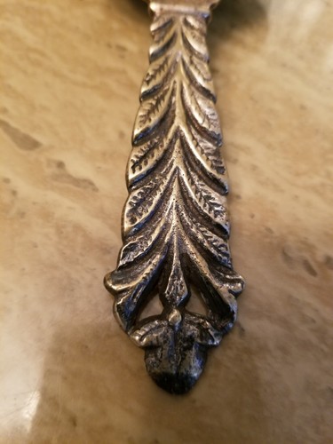 Vintage Tea Strainer Brass and Silver Plated 1940s R.T.C. R.P.N.S Art Deco. - Picture 11 of 12