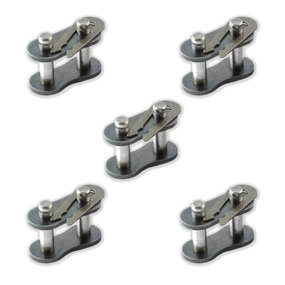 #80H Heavy Duty Roller Chain Connecting Links (5 Pack)