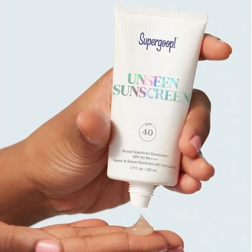 50ml Supergoop! Unseen Sunscreen SPF 40 1.7 fl oz Face Sunscreen Glow Screen - Picture 6 of 6
