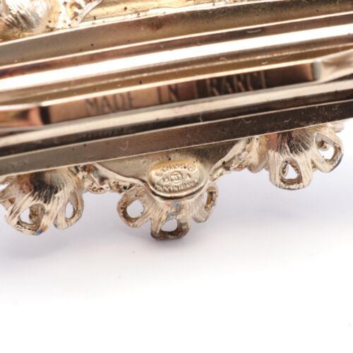 CHANEL COCO Mark Valletta Haarnadel 15A Strass Kunstperle GHW - Bild 3 von 5