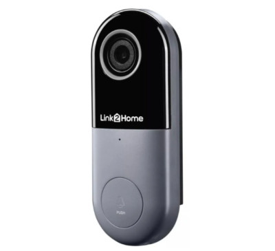 Link 2 Home Wired WiFi Smart Doorbell Kit L2H-BellWired 2,4 GHz - Neu