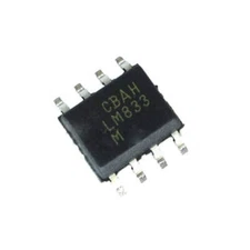 10pcs LM833 LM833M LM833MX SOP-8 Dual Audio Operational Amplifier IC #E7*