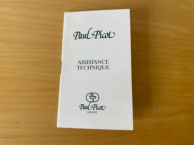 Booklet Brochure - PAUL PICOT Technical Assistance