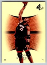 2007-08 SP Upper Deck Basketball Alonzo Mourning Miami Heat #63