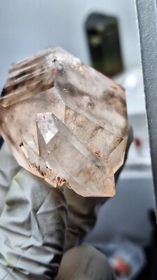 Smoky Quartz, Erongo Mountains, ( Namibia,Africa ) lb.+ With RAINBOWS  DT.RIDER