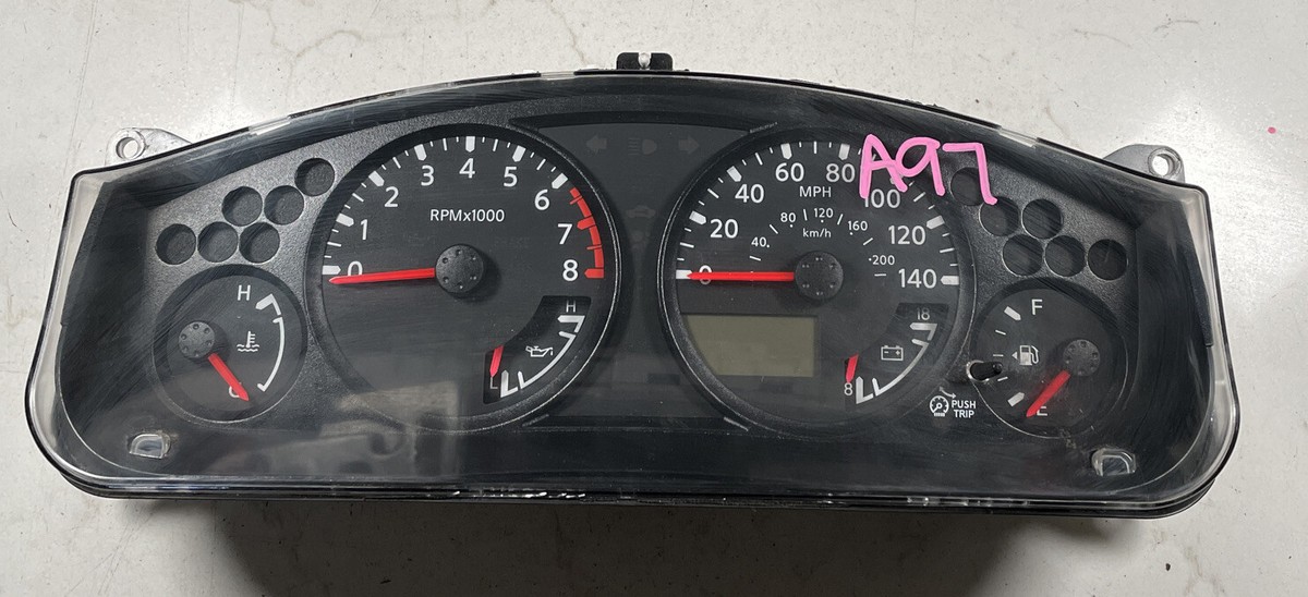 2007-2009 NISSAN XTERRA INSTRUMENT CLUSTER SPEEDOMETER 148K