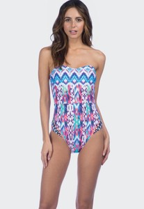 Kenneth-Cole-Scuba-In-Aruba-Beach-Bandeau-Womens-Swimsuit-One-Piece-NWT-Small-6