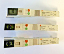SMC VQC1300-5, VQ11401-5, VQ1401Y-5 PNEUMATIC SOLENOID VALVE***LOT OF 3***