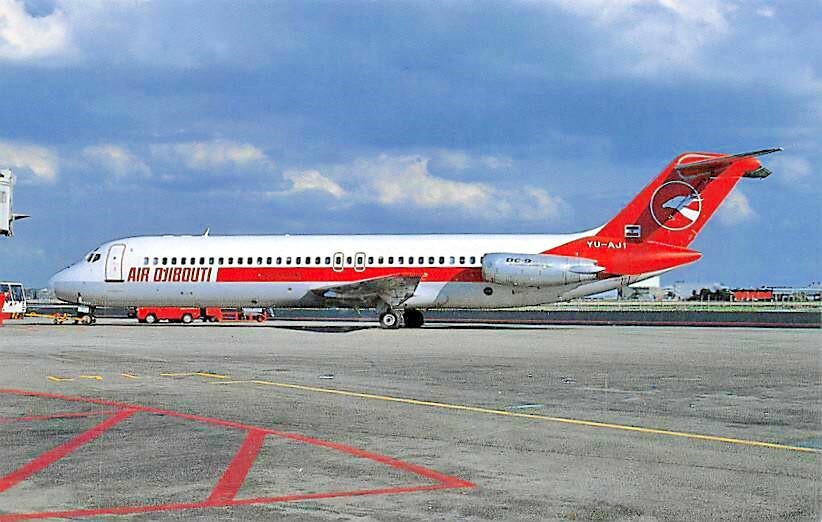 Airline AIR DJIBOUTI YU-AJI DC-9-32 c/n 47563